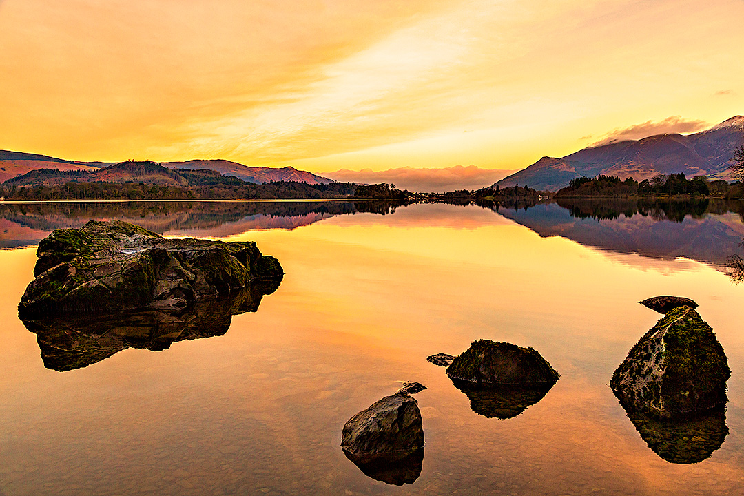 Sunrise at Derwentwater