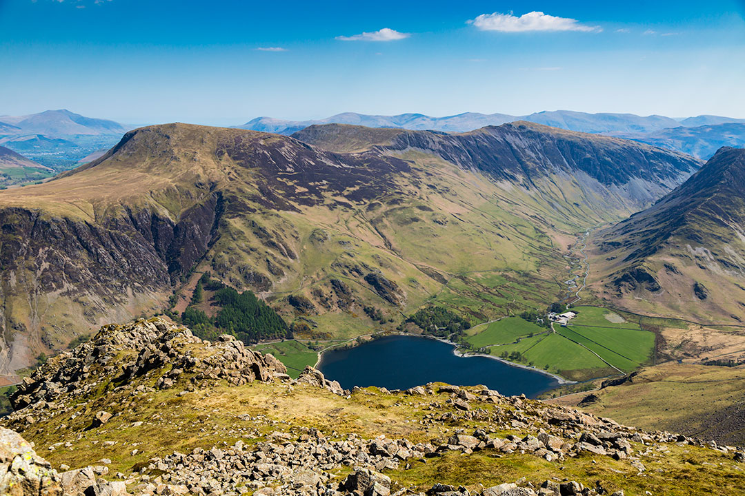 Buttermere from High Stile, Cumbria