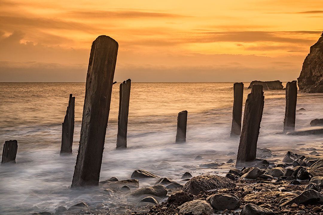 Golden Light Chemical Beach