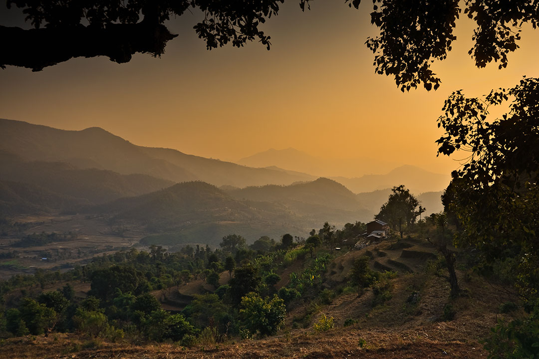 Sunset Bandipur, Nepal