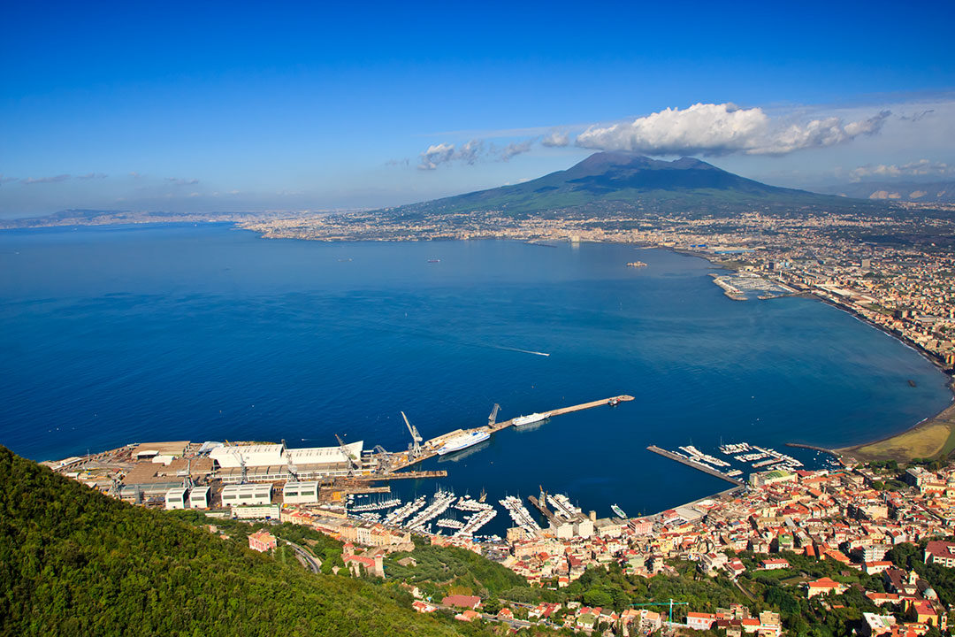 The Bay Of Naples, Italy